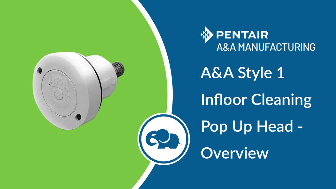 A&A Style 1 Infloor Cleaning Pop Up Head - Overview