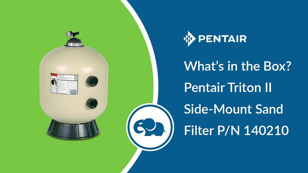 Pentair TR100 Fiberglass Sand Filter without Valve - What's In The Box!