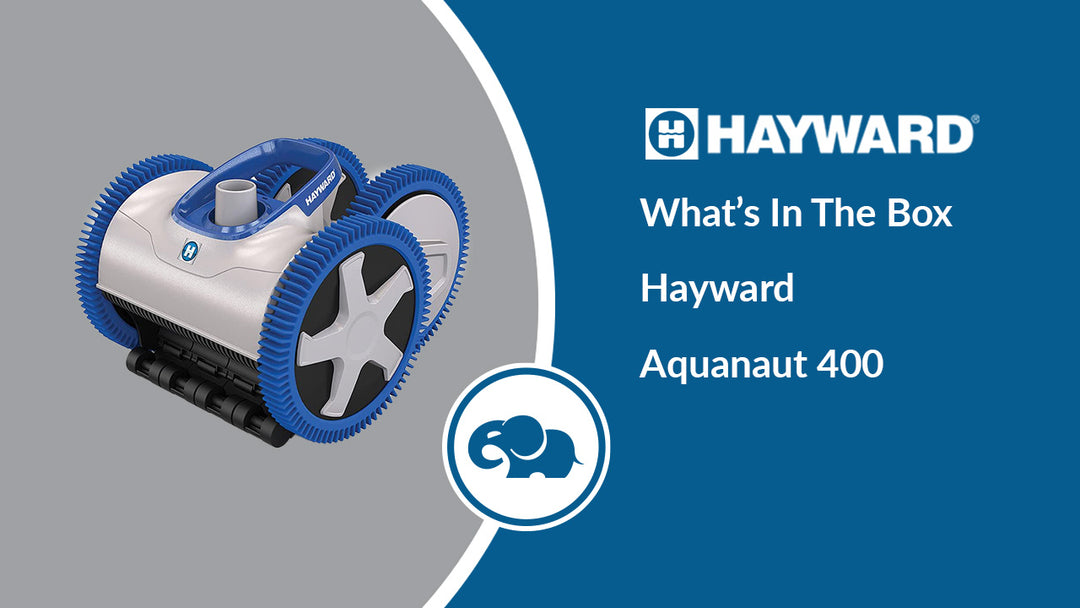 Hayward AquaNaut 400 Suction Side Pool Cleaner - What's In The Box!