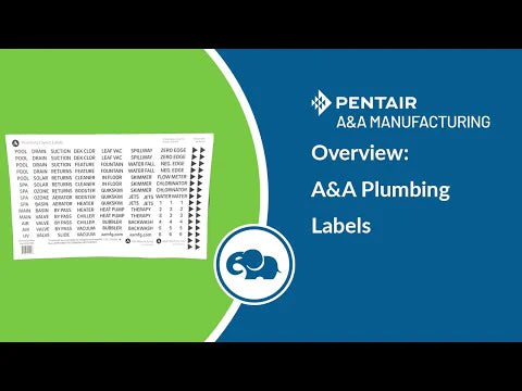 A&A Plumbing Labels - What's In The Box