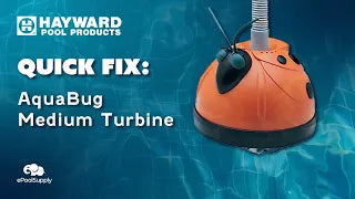 Hayward AquaBug Medium Turbine Overview!