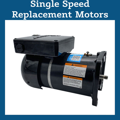 Single Speed Replacement Motors