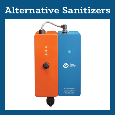 Clear Comfort Alternative Sanitizers