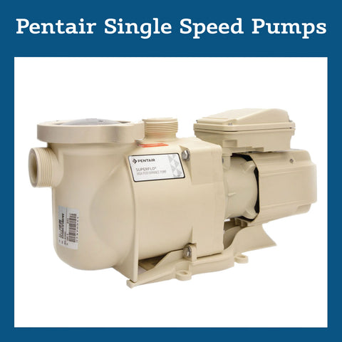 Pentair Single Speed Pumps