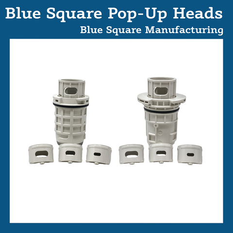 Blue Square Pop Up Heads