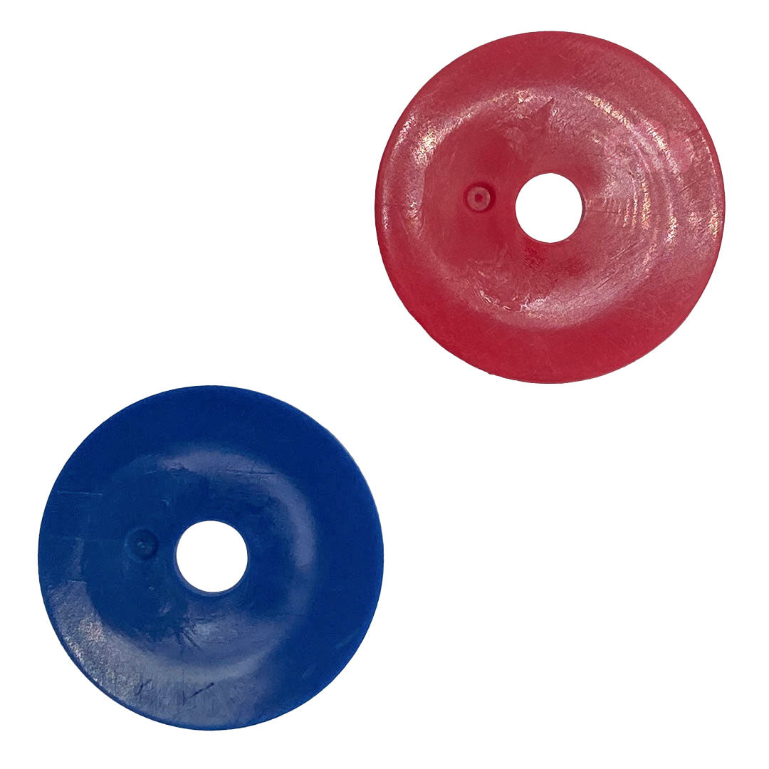 Polaris 3900 Sport / Vac-Sweep 380 / 280 / 180 / 280 TankTrax /TR35P and Quattro Sport Pressure Cleaner UWF Restrictor Disks, Red & Blue