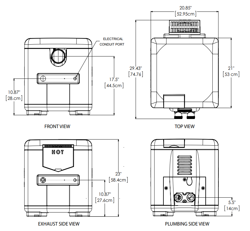 Pentair MasterTemp 125 High Performance Pool and Spa Heaters 125LP (Propane) diagram