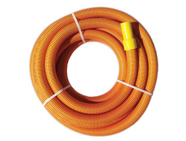 Oreq Smooth Flex Vacuum Hose 1-1/2" x 50' with Swivel Cuff