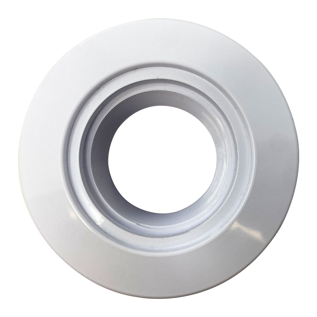 CMP White Threaded Gunite Wall Fitting