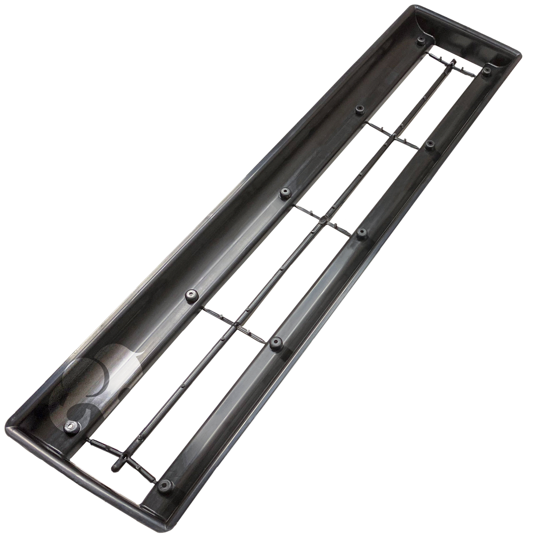 AVSC Dual Standard Top Channel Drain Black - Pentair In-Floor(A&A) | 286114