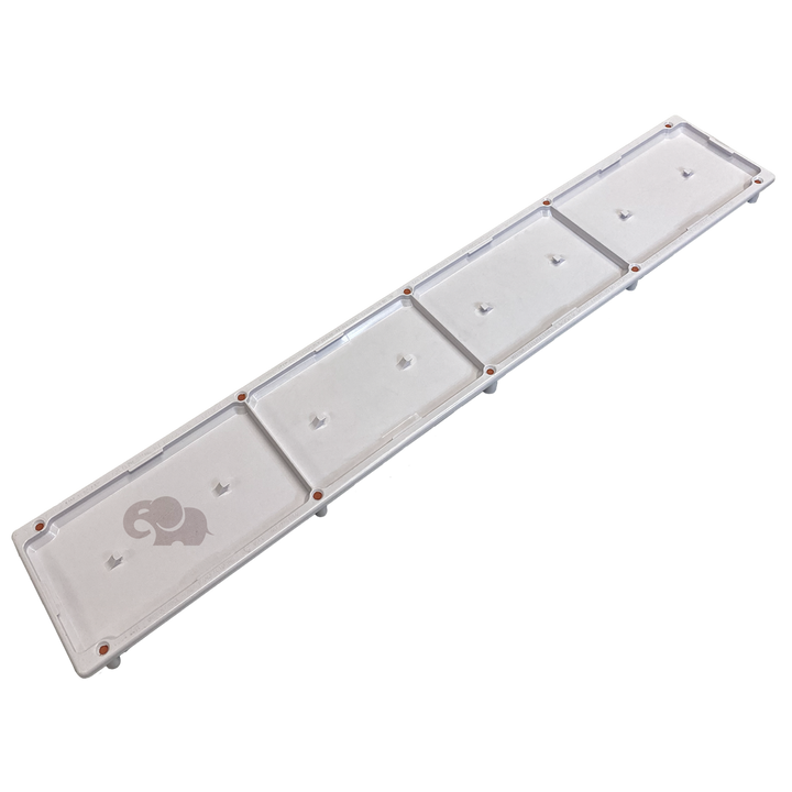 AVSC Dual Pebble Top Channel Drain White - Pentair In-Floor(A&A) || 289101