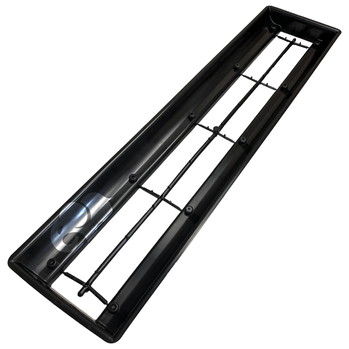 AVSC Dual Pebble Top Channel Drain Black - Pentair In-Floor(A&A) | 289104