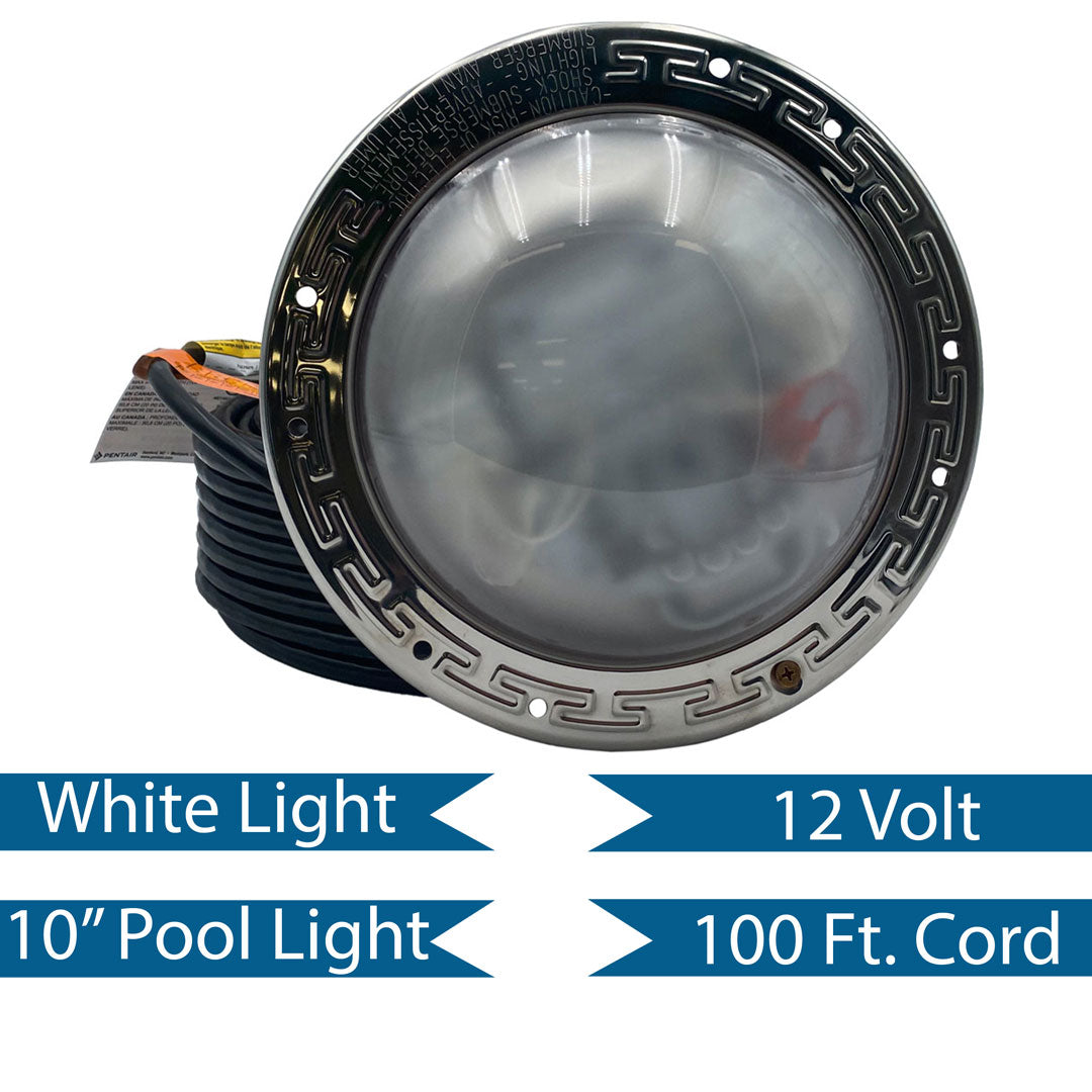 Pentair 100' 120V 500W White Pool IntelliBrite Architectural Series Light | 602179