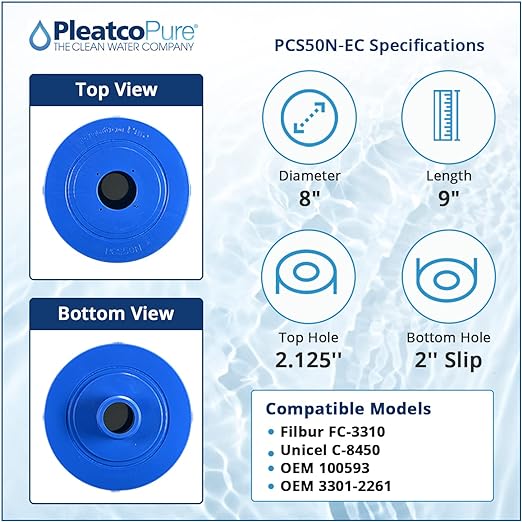 Pleatco Coleman Spas 50 Filter Cartridge Replacement