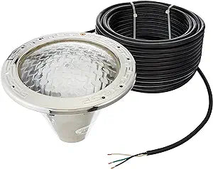 Pentair AmerLite w/ Stainless Steel Face Ring (500W, 120V) 100 ft. Cord