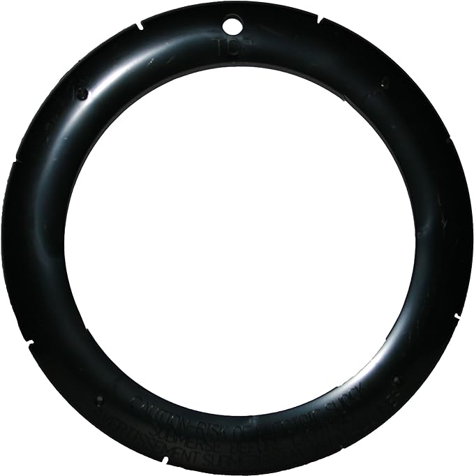 Pentair Snap-on Plastic Face Rings for AmerLite (Black)