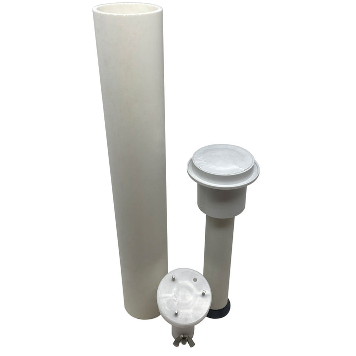 Complete Bubble Jet Fountain (White) - Pentair In-Floor(A&A)