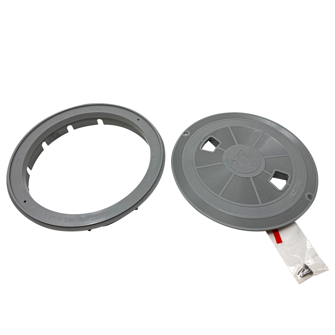 QuikSkim Ultra (Gray Body)(Gray Ring Lid)  - Pentair In-Floor(A&A)