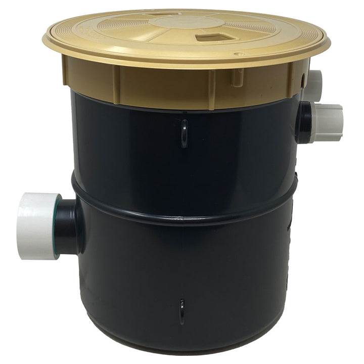 Aquastar Water Leveler with 10" Lid (Tan) - Pentair In-Floor(A&A) | 542480