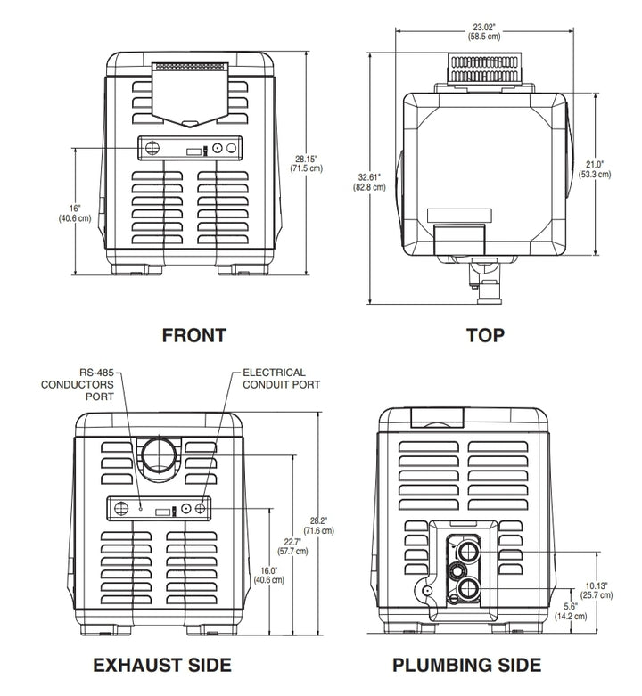 Pentair Heater 400 Master Temp HD Cupronickel - Natural Gas | 460805