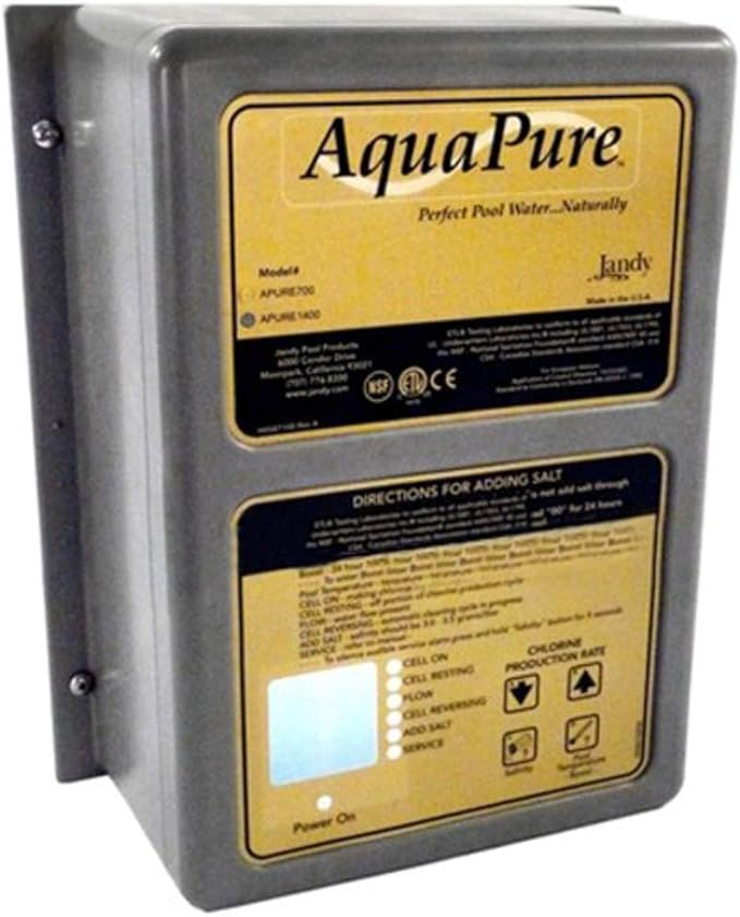 Jandy AquaPure Plastic Control Center Control Box Cover, APURE700