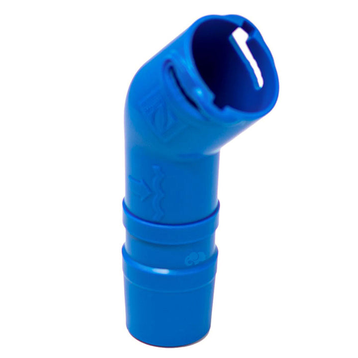 Zodiac MX8 / MX6 Elite and Original Models / TR2D Twist-Lock 45 Deg Elbow, Extended | R0532400