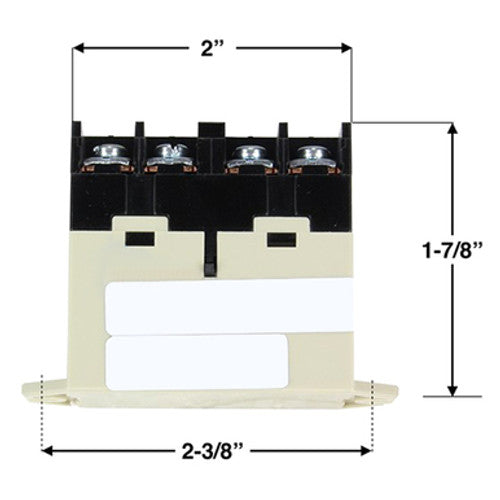 Hayward Double Pole Relay, AC Coil, 3H | AQL-RELAY-AC-KT