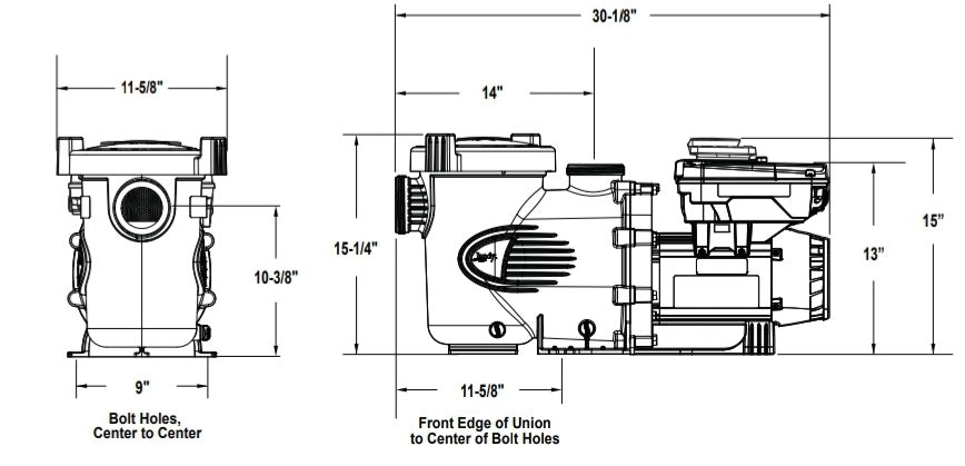 Jandy ePump VS 2.7 HP 115/230V with SpeedSet Controller | VSSHP270DV2AS