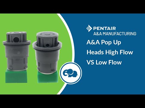 Style 2 High Flow Pop-Up Head (Vinyl Blue) - Pentair In-Floor(A&A) | 236349