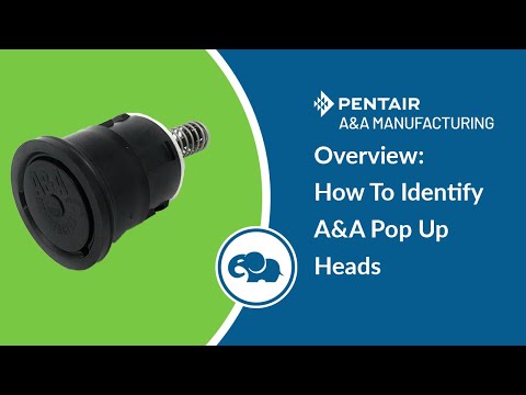 Gamma Series 2 Adjustable Flow Pop-Up Head (Black) - Pentair In-Floor(A&A)