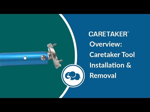 Caretaker RetroClean Style 1 Pop Up Head with Step & Bench Nozzle (White) | 4-9-1044