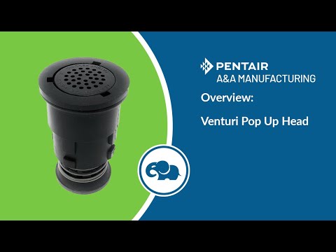 Gamma 2 Venturi Pop-Up Head (Dark Blue) - Pentair In-Floor(A&A)