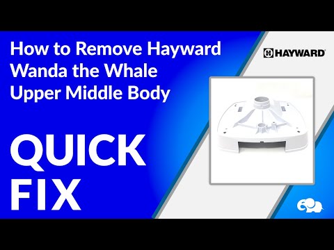 Hayward AquaBug/Penguin/Wanda the Whale/Diver Dave/PoolVac Ultra/PoolVac XL/PoolVac Classic/Navigator Pro/Hayward Blu Upper Middle Body