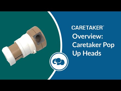 Caretaker 99 Complete 2.5" Cleaning Head (Tile Blue) | 5-9-541A