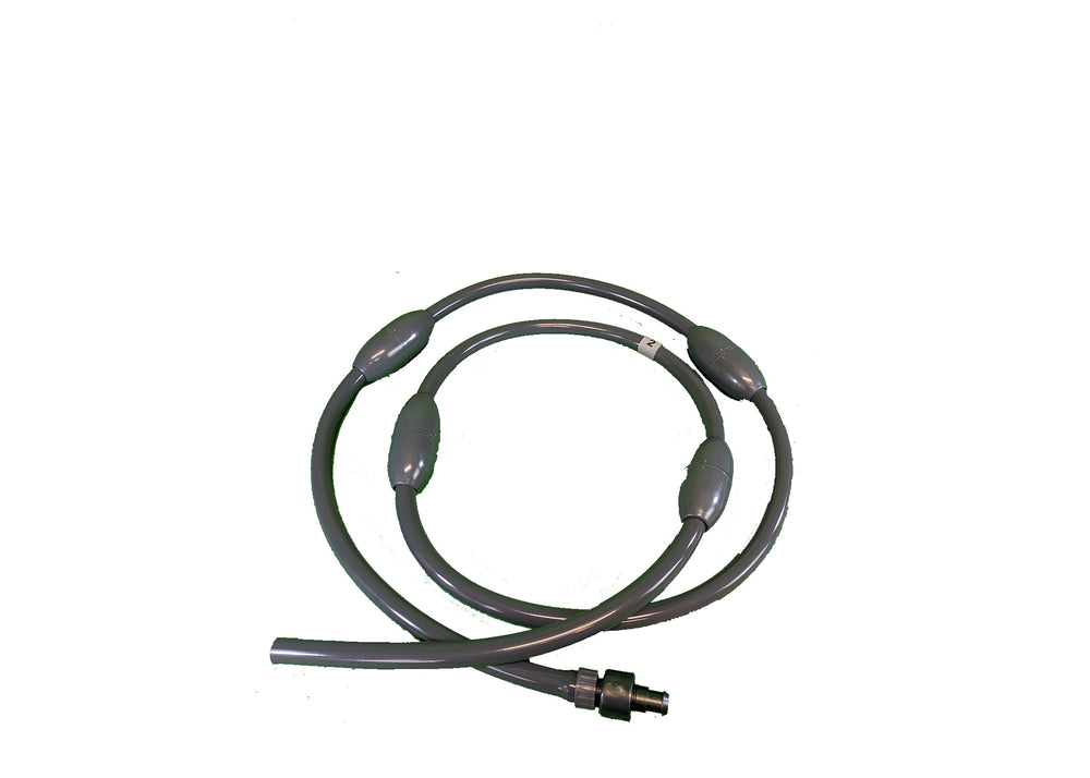 Bottom View of Pentair Racer / Racer LS Pressure Side Cleaner Hard Feed Line Hose Kit 10' - ePoolSupply