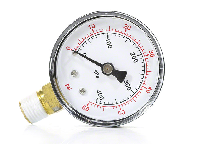 Side View - Pentair Kreepy Krauly Legend / Platinum Pressure Gauge - ePoolSupply