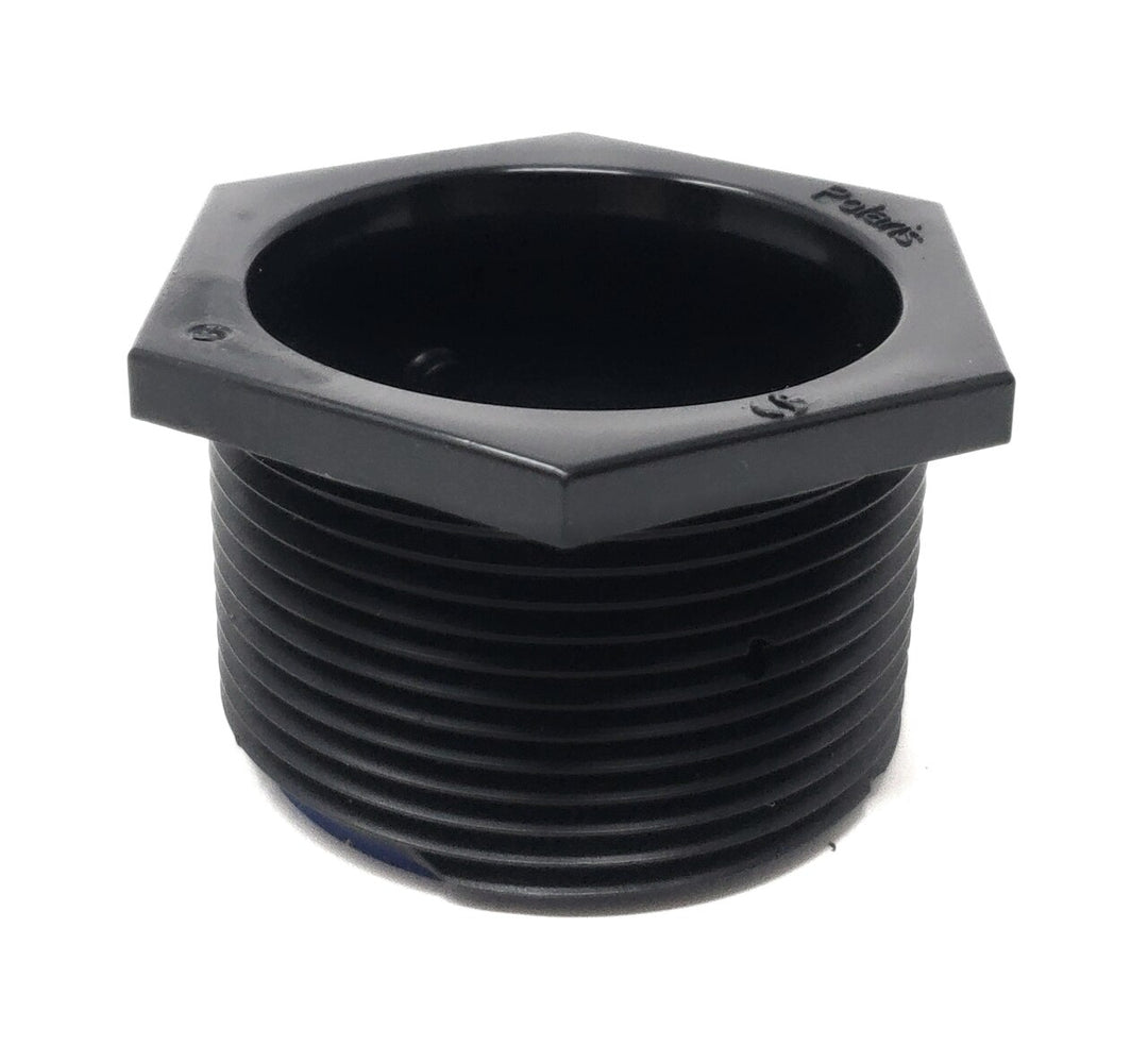 Side View - Polaris 3900 Sport / "Trade Grade" TR35P / TR36P and Quattro Sport Pressure Cleaner Universal Wall Fitting (UWF), Black - ePoolSupply