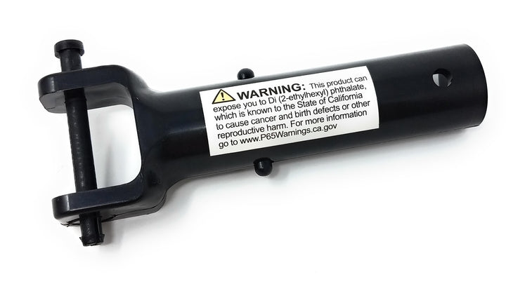 View of Warning Label - Pentair Kreepy Krauly Great White / Lil Shark / Dorado Unidapt Handle - ePoolSupply