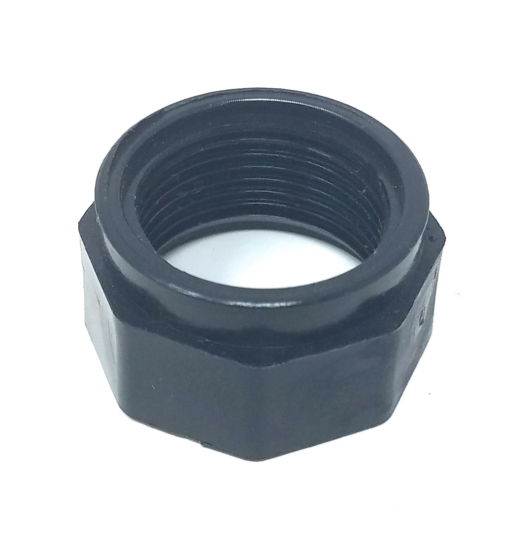 Top View - Polaris 3900 / "Trade Grade" TR35P and Quattro Sport Pressure Cleaner Nut, Feed Hose, Black (D16)