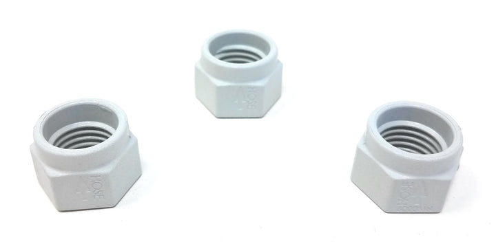 Hayward TriVac 700/500 Mender Nut Kit - White - 3 Pack