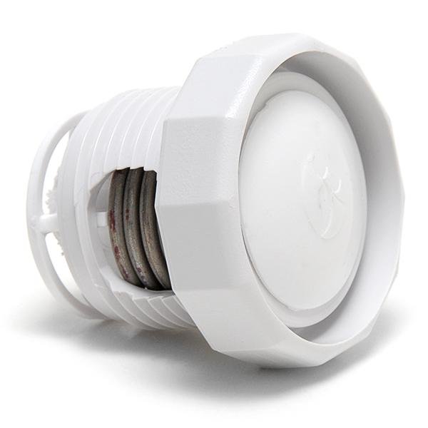 Top View of Polaris Vac-Sweep 360  Pressure Relief Valve, White - ePoolSupply