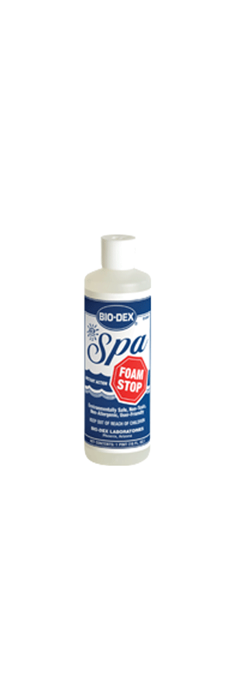 Front View - Bio-Dex Laboratories Spa Foam Stop (32 Oz.) - ePoolSupply