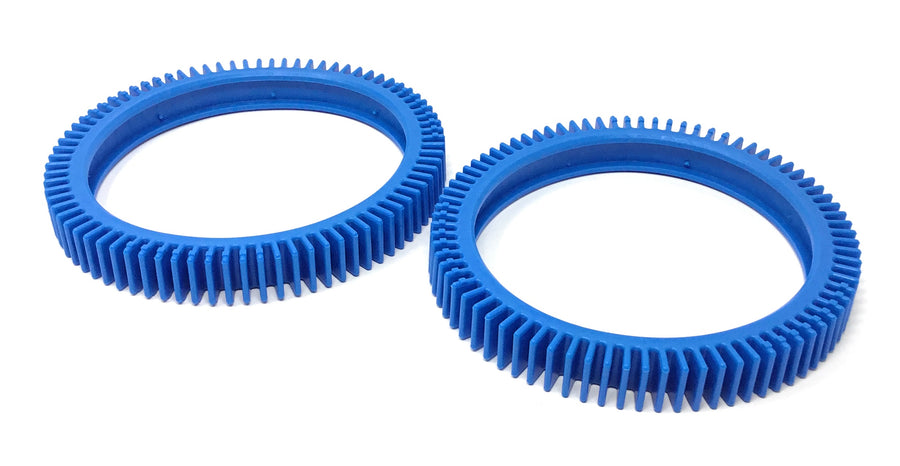 Hayward Poolvergnuegen No Hump Tire (Back) Replacement, Lt. Blue (2-Pack) - ePoolSupply