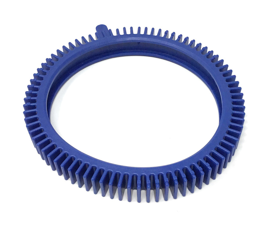 Bottom View of Hayward AquaNaut 200 400 & 450 Wheel Tread - Super - Blue Met (2 Pack) - ePoolSupply