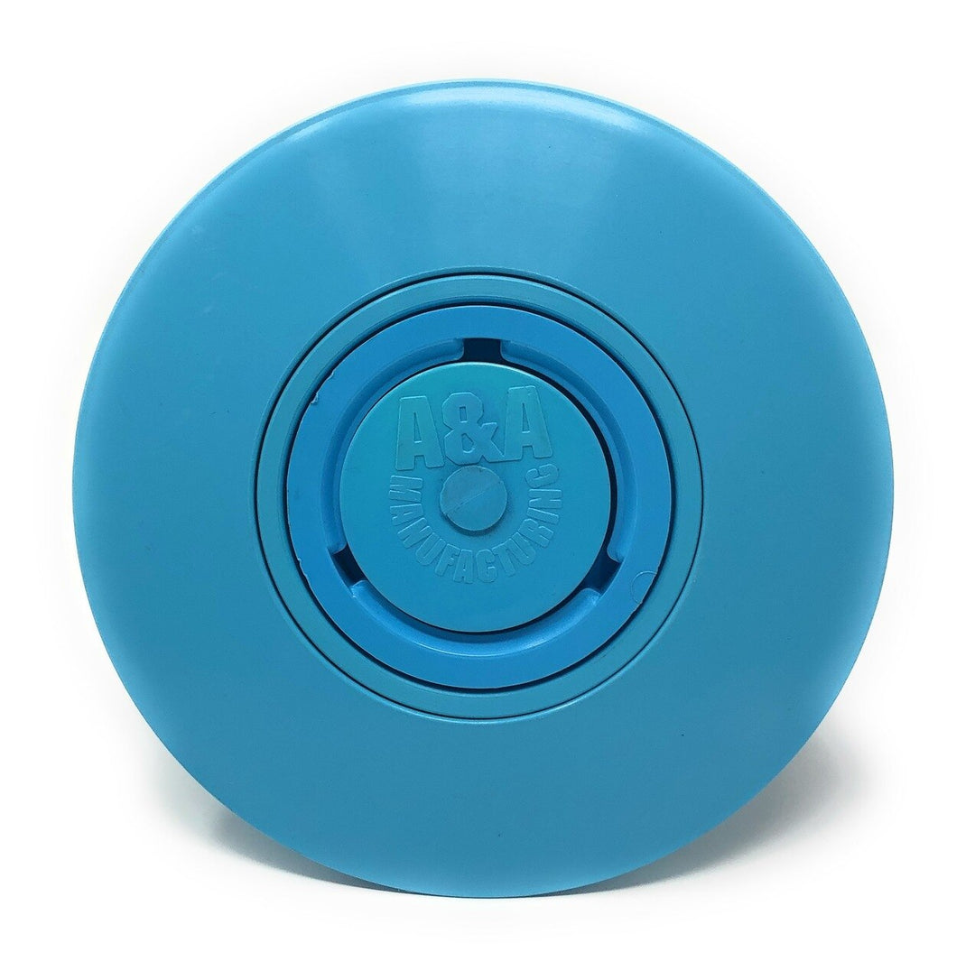 A&A Style 2 High Flow Vinyl Care Complete Pop Up Head (Vinyl Blue) - Top View