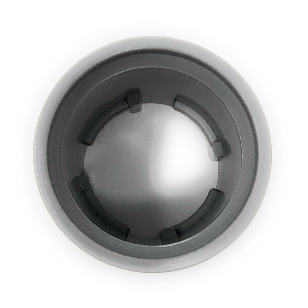 A&A Style 2 Vinyl Collar Thread Lock (Light Gray) - Top View