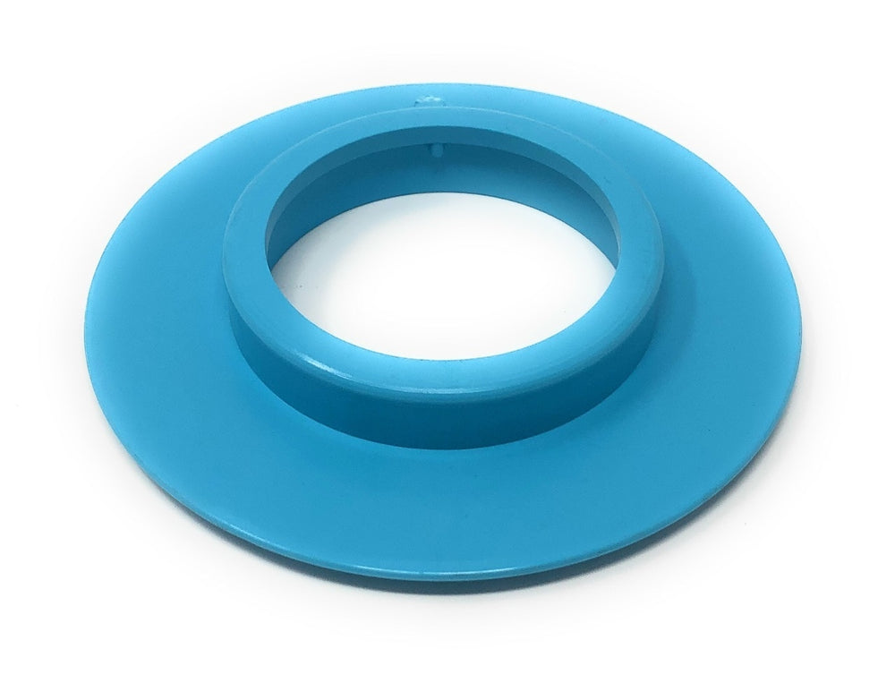 A&A Style 2 Vinyl Collar Top Plate (Vinyl Blue) - Underside