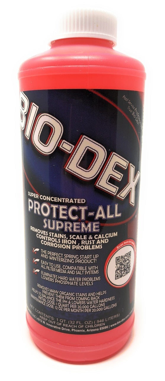 Front View - Bio-Dex Laboratories Protect All Scale Control (32 Oz.) - ePoolSupply