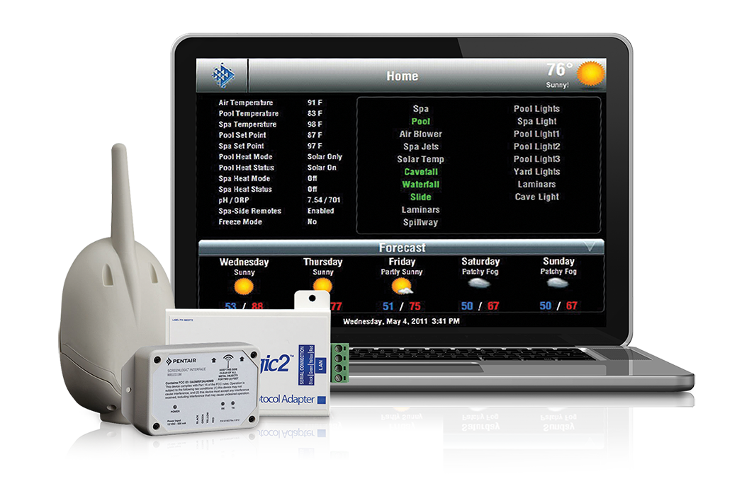 Pentair Screen Logic Interface for mobile digital devices - Trade