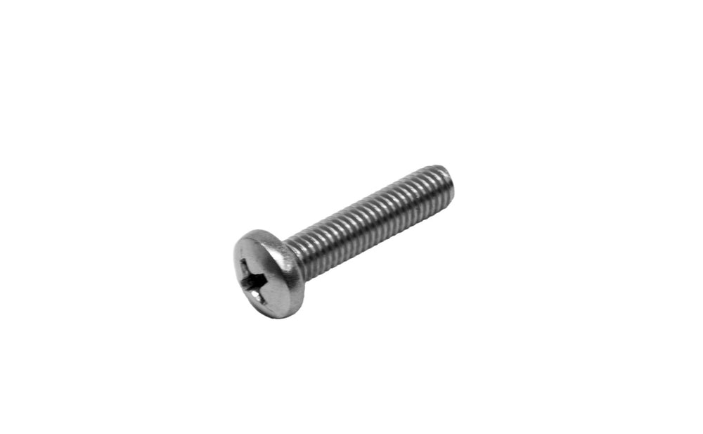 Single Screw View of Polaris Vac-Sweep 180 Screw/Nut, 10-32 x 7/8" SS Pan Head - ePoolSupply